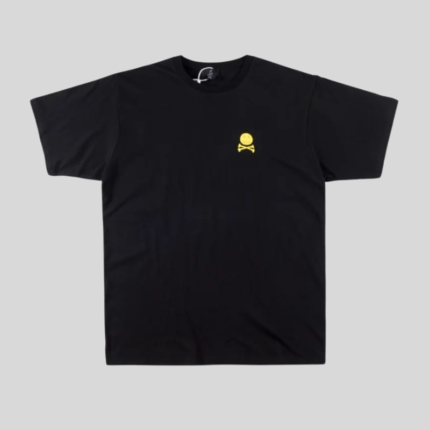 Vertabrae Basic T-shirt Black Color